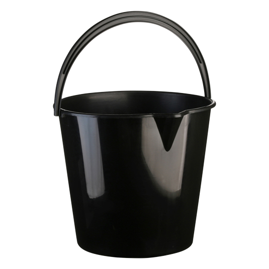 9.6L Spout Bucket Black