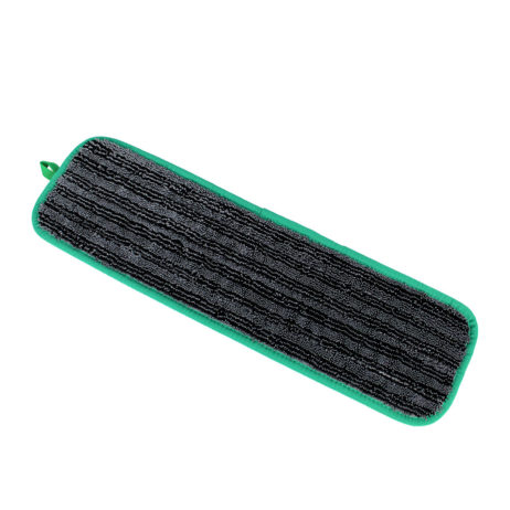 Ultra Clean Microfibre Antibacterial Flat Mop Pad Green Front