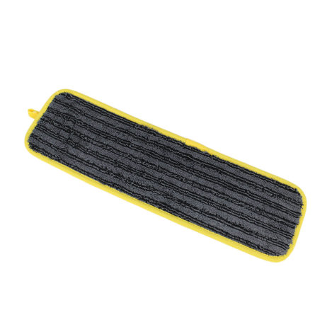 Ultra Clean Microfibre Antibacterial Flat Mop Pad Yellow Front