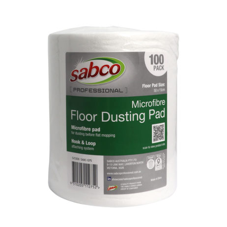 Microfibre Floor Dusting Pad - 100pk