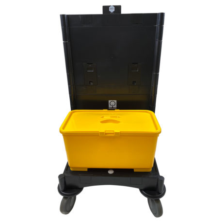 BRIX Recycled Plastics Janitor Cart Front