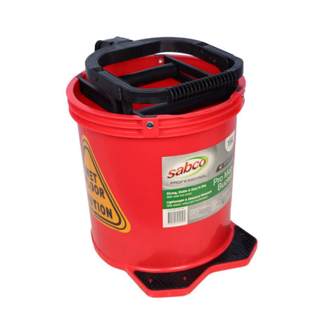 16L Pro Mop Bucket Red