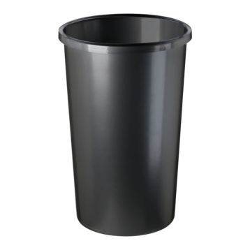 60L bin made of 98% recycled plastic