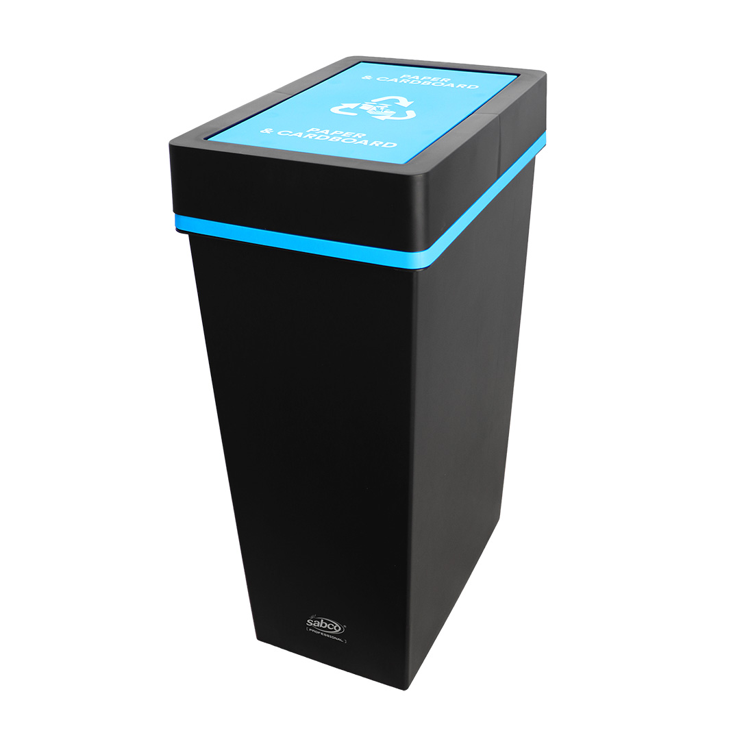 EnviroPlastic Deluxe Recycling Station Paper & Cardboard