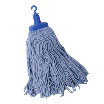 400g Cotton Mop & Refills Blue-0