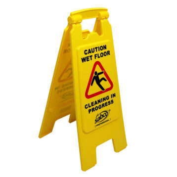 Caution Wet Floor / Cleaning in Progress A-Frame