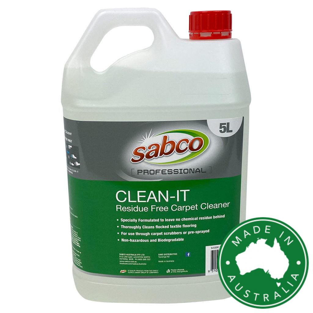 SABC-3198 Sabco Professional Clean-It Residue Free Carpet Cleaner Front
