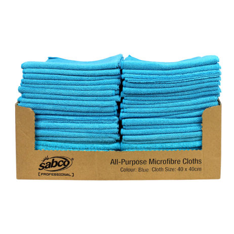 All Purpose Microfibre Cloths Blue