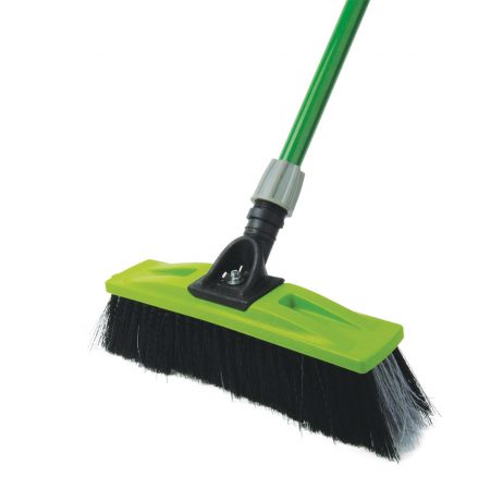 Extra Strong Bristles Broom With Handle-0