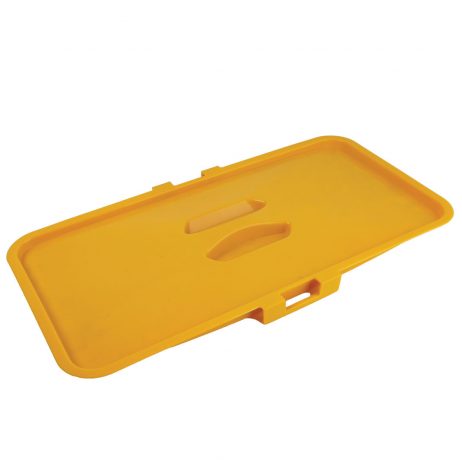 22L Window Bucket Lid Only Yellow-0